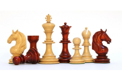 UNICORN REDWOOD 4,25" chess pieces